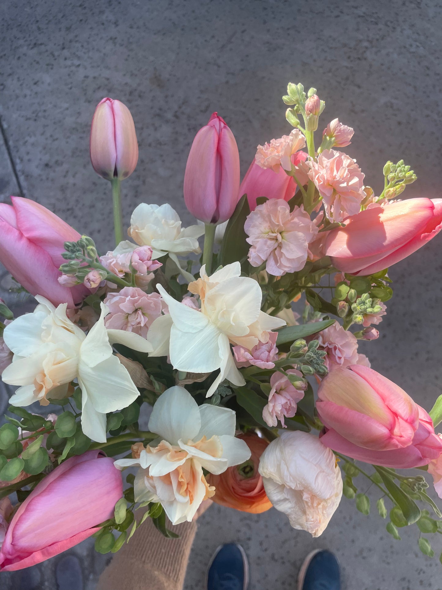 4 week April Posy Subscription