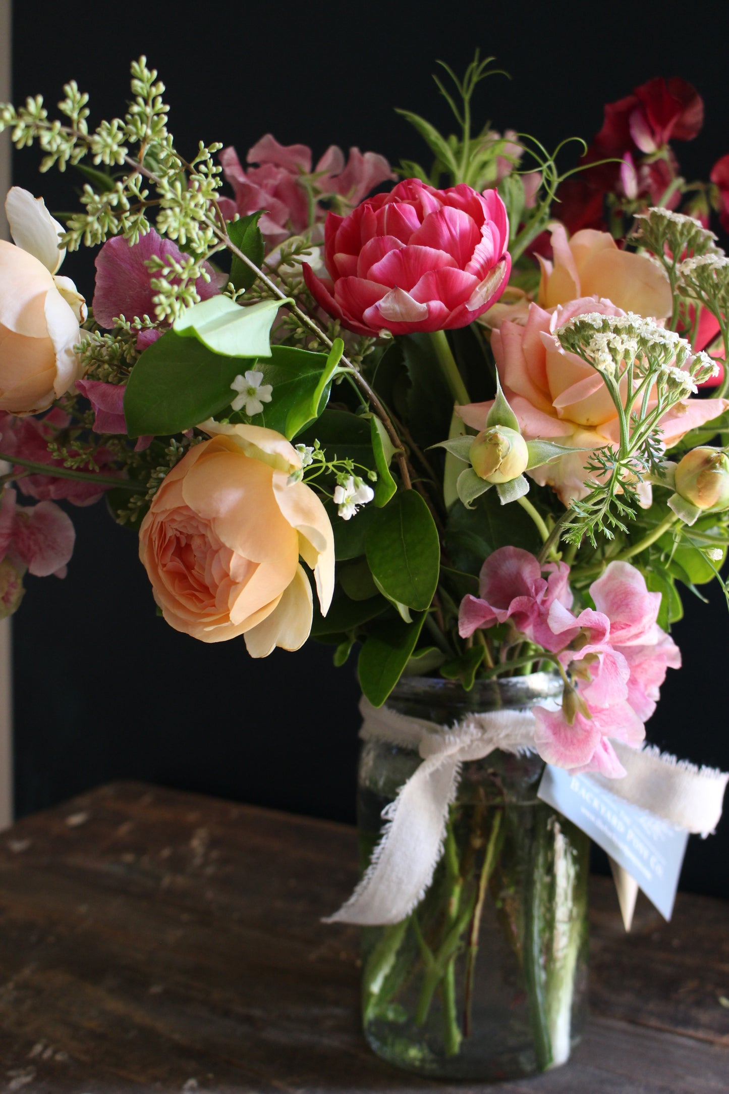 4 week April Posy Subscription